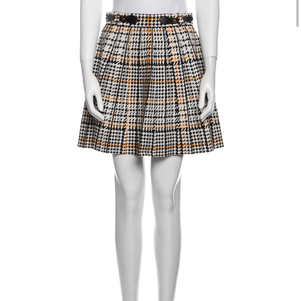 Karen Millen pleated sweater skirt